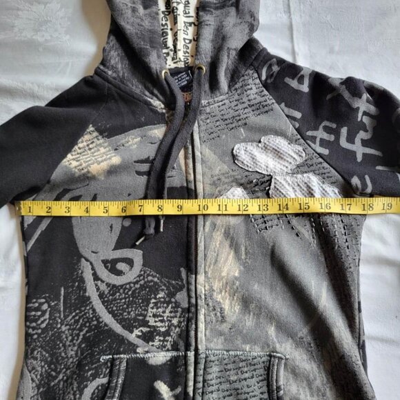 Desigual "dream" graphic hoodie, size medium - Picture 8 of 11